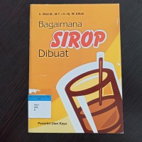 Bagaimana sirop di buat