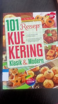101 resep kue kering klasik & modren