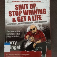 Shut up stop whinning & get a life