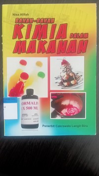 Bahan-bahan kimia dalam makanan