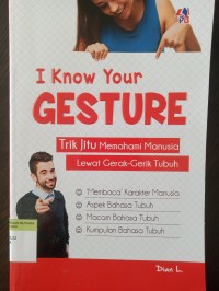 I know your gesture