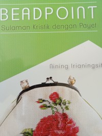 Beadpoint sulaman kristik dengan payet