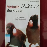 Melatih poksay berkicau