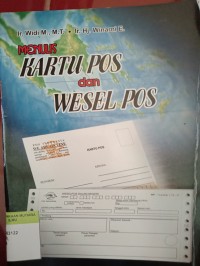 Menulis kartu pos dan wesel pos