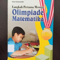 Langkah pertama menuju olimpiade matematika