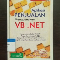 Aplikasi penjualan menggunakan vb net