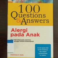 100 questions & answers: alergi pada anak