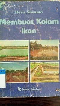 Membuat kolam ikan