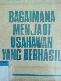 Bagaimana menjadi usahawan yang berhasil