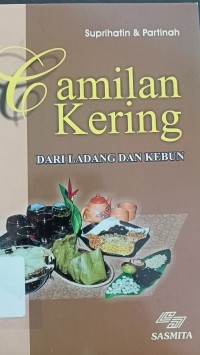 Camilan Kering dari ladang dan kebun