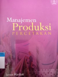 Manajemen produksi percetakan