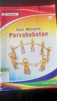 Cara menjalin persahabatan
