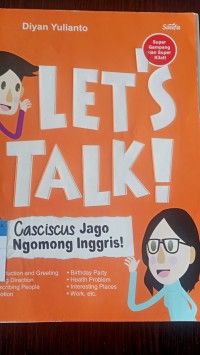 Let's talk!: casciscus jago ngomong inggris