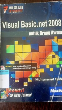 Visual basic. net 2008 untuk orang awam