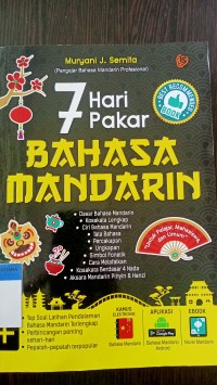 7 hari pakar bahasa mandarin