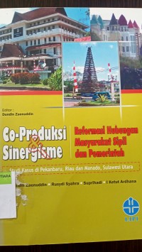 Co-produksi sinergisme: reformasi hubungan masyarakat sipil dan pemerintah