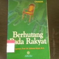 Berhutang pada rakyat