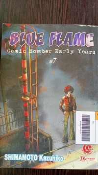 Blue flame comic bomber early years #7