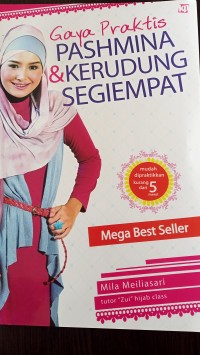 Gaya praktis pashmina & kerudung segiempat