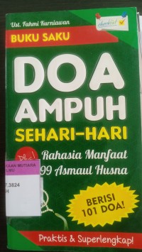 Buku saku: doa ampuh sehari-hari