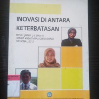 inovasi di antara keterbatasan