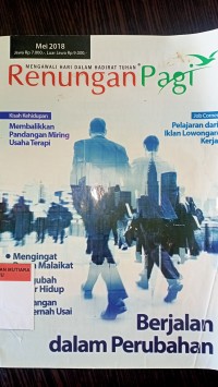 Renungan pagi: berjalan dalam perubahan