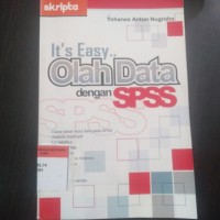 It's easy.. olah data dengan spss
