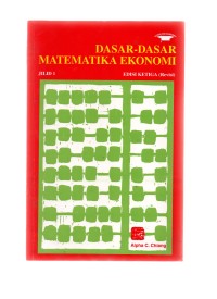 Dasar-dasar matematika ekonomi