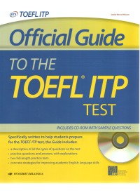 Official guide to the toefl itp test