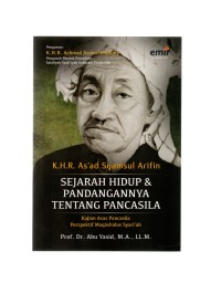 Sejarah hidup & pendangannya tentang pancasila
