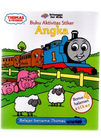 Buku aktivitas stiker angka