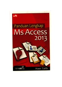 Panduan lengkap ms access 2013