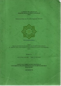 Laporan Pelaksanaan Praktik Pengalaman Lapangan (PPL)