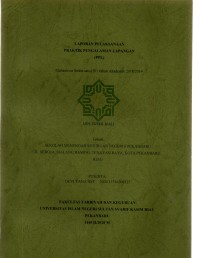 Laporan pelaksaan praktik pengalaman lapangan  (PPL): mahasiswa mahasiswa sastra (S1) tahun akademik 2018/1019